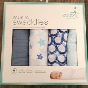 Aden + Anais Muslin Swaddles